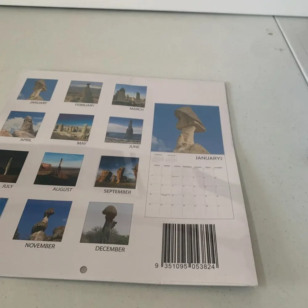 Nature's Dicks Calendar 2026 Gift Funny Calendar Joke Present Brand New Sealed